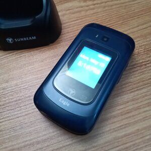 Sunbeam F1 Horizon Eagle - Flip Phone with Email, Hotspot, Waze - Dumbphone